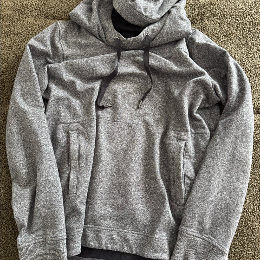 Gray Lululemon Pullover Hoodie Sweatshirt